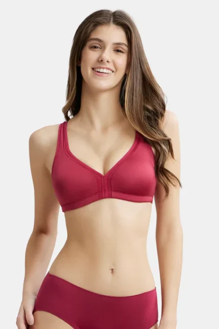 Anemone Non Padded Soft Touch Microfiber Elastane Stretch Full Coverage Everyday Bra
