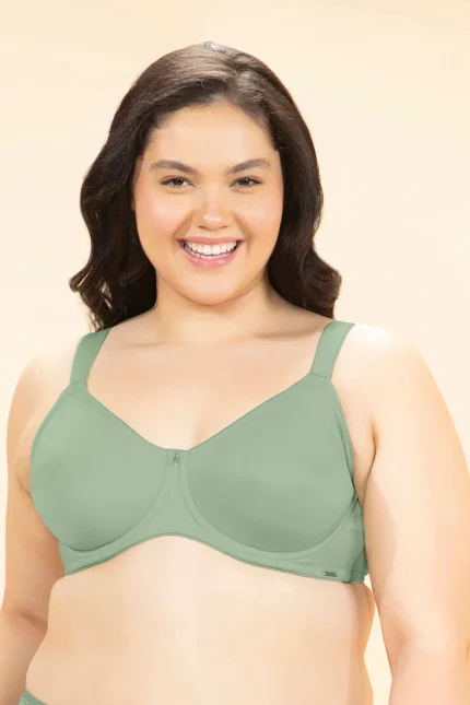 Delight Minimizer Reseda Non-Padded Wired Bra