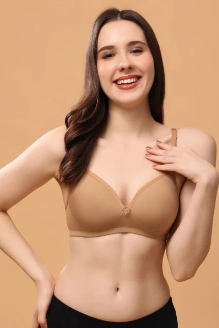 Skin Non-Wired Medium Coverage  Convertible-Straps T-Shirt Bra