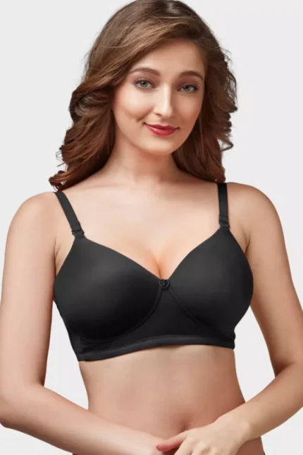 BLack Women Full Coverage Non Padded Bra