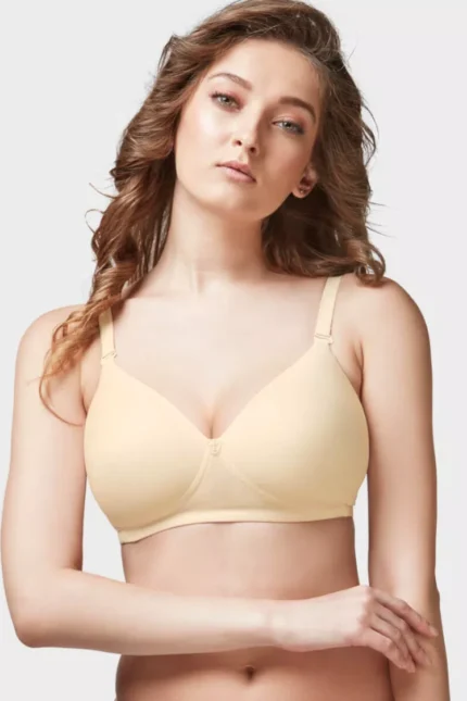Moulded Feather Non Padded Full Coverage Women Bra