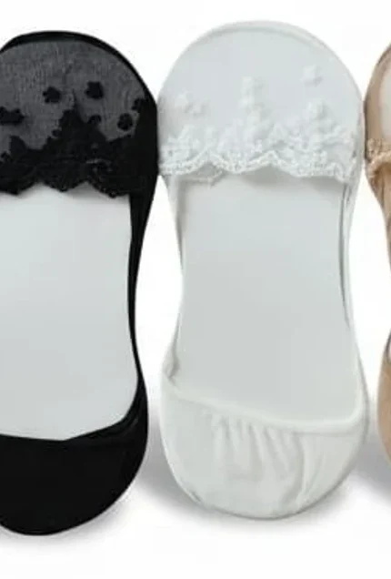 Women Embroidered Peds/Footie/No-Show